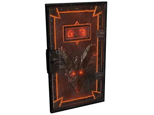 Molten Visage Armored Door
