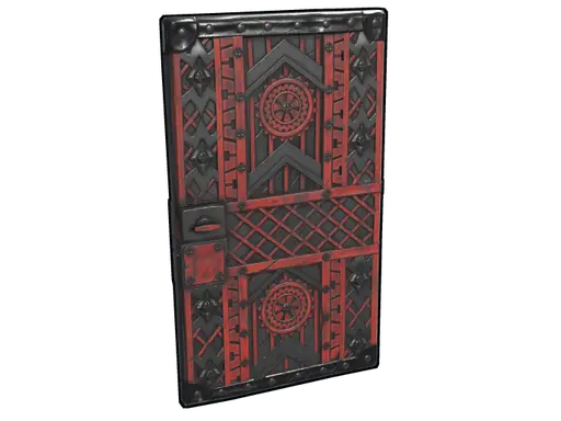 Fretwork Door
