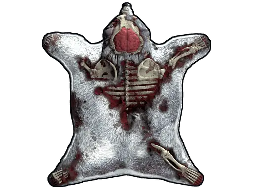 Zombie Bearskin Rug