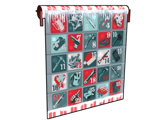 Advent Calendar Garage Door