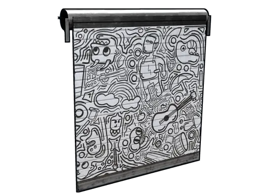Doodle Garage Door