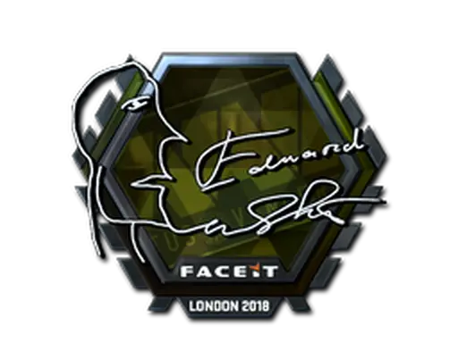 Sticker | Edward (Foil) | London 2018