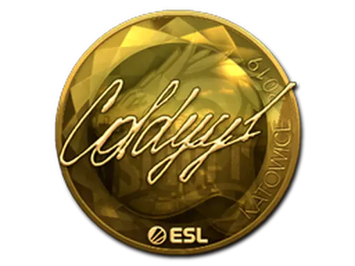 Sticker | COLDYY1 (Gold) | Katowice 2019