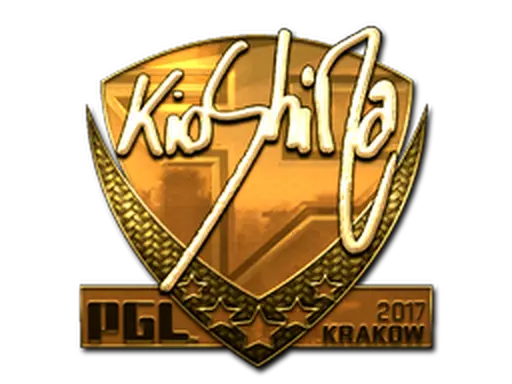 Sticker | kioShiMa (Gold) | Krakow 2017