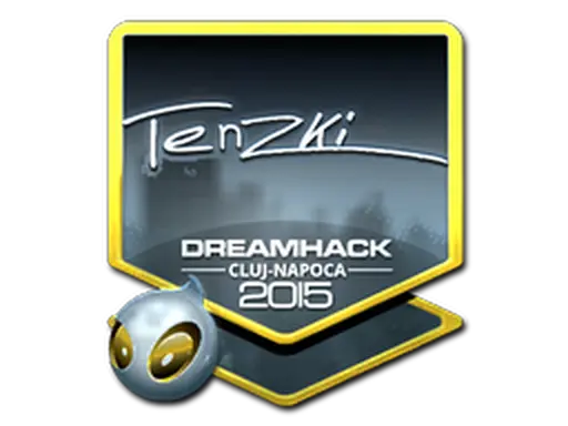 Sticker | tenzki (Foil) | Cluj-Napoca 2015