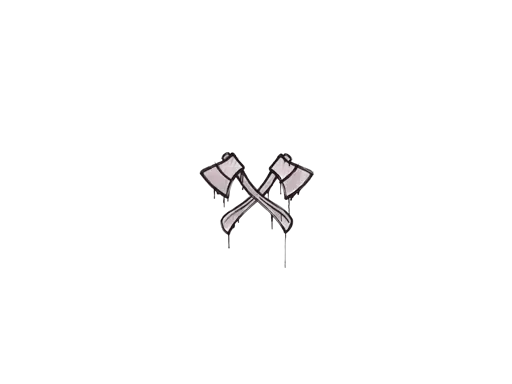 Sealed Graffiti | X-Axes (War Pig Pink)