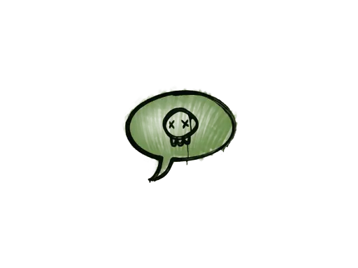 Sealed Graffiti | Death Sentence (Battle Green)
