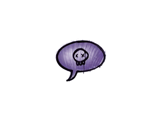 Sealed Graffiti | Death Sentence (Monster Purple)