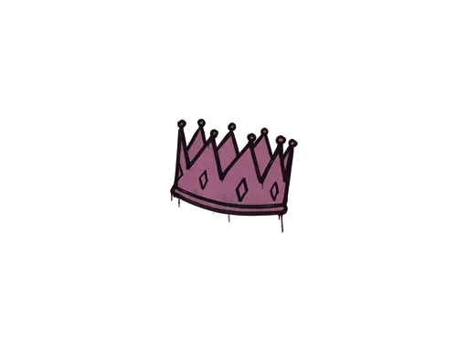 Sealed Graffiti | King Me (Princess Pink)