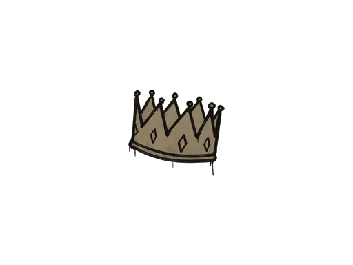 Sealed Graffiti | King Me (Dust Brown)