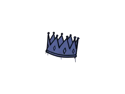 Sealed Graffiti | King Me (SWAT Blue)