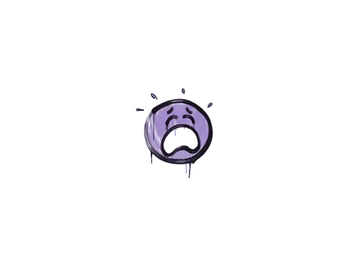 Sealed Graffiti | QQ (Violent Violet)