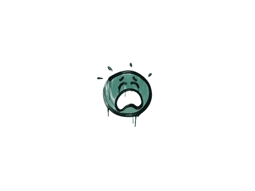 Sealed Graffiti | QQ (Frog Green)
