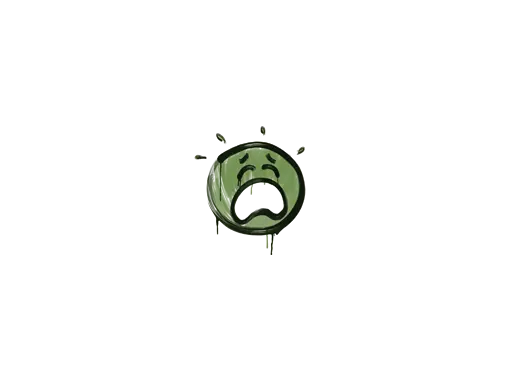 Sealed Graffiti | QQ (Battle Green)