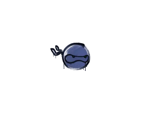Sealed Graffiti | Ninja (SWAT Blue)