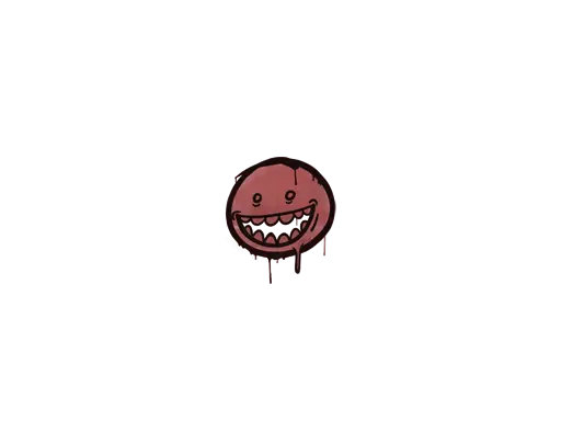 Sealed Graffiti | Mr. Teeth (Blood Red)