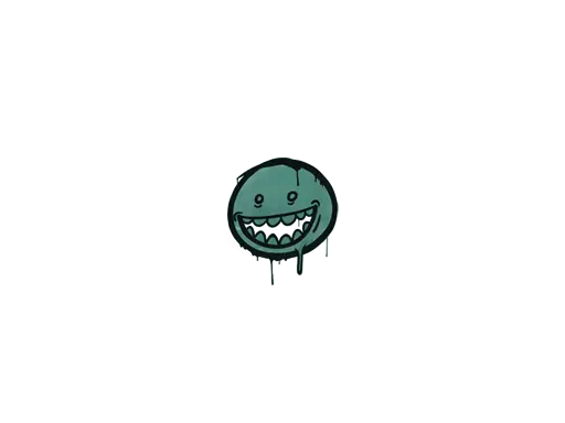 Sealed Graffiti | Mr. Teeth (Frog Green)