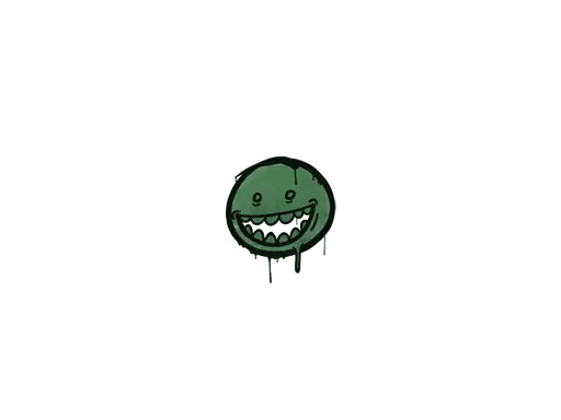 Sealed Graffiti | Mr. Teeth (Jungle Green)