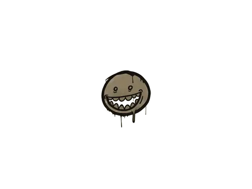Sealed Graffiti | Mr. Teeth (Dust Brown)