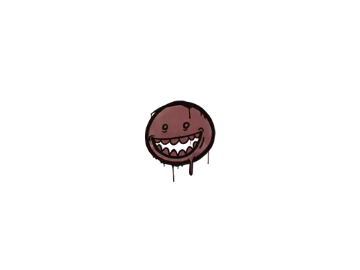 Sealed Graffiti | Mr. Teeth (Brick Red)