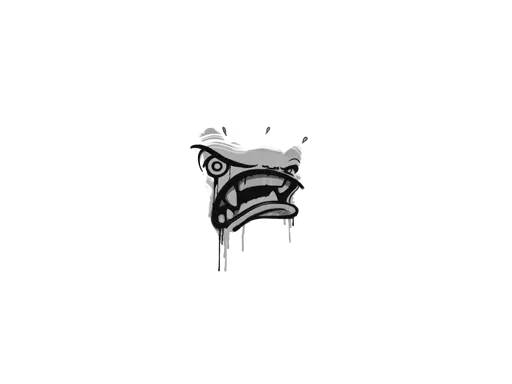 Sealed Graffiti | Rage Mode (Shark White)