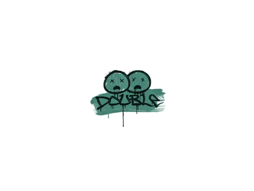Sealed Graffiti | Double (Frog Green)
