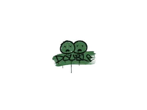 Sealed Graffiti | Double (Jungle Green)