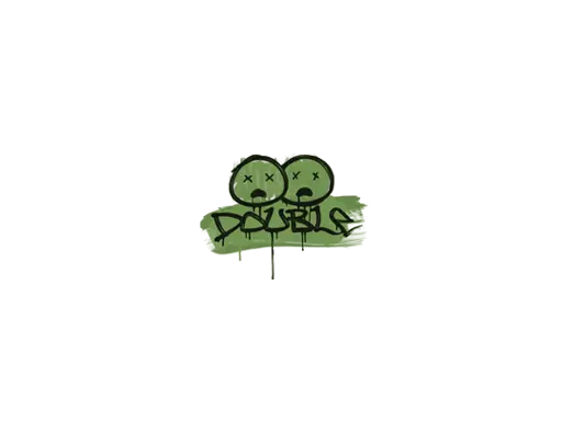 Sealed Graffiti | Double (Battle Green)