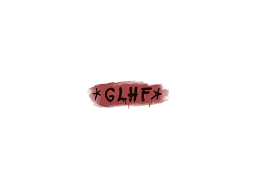 Sealed Graffiti | GLHF (Blood Red)
