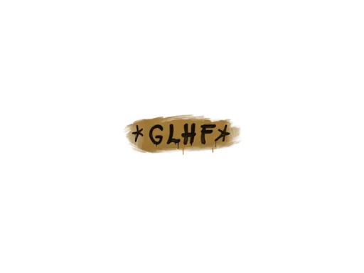 Sealed Graffiti | GLHF (Desert Amber)
