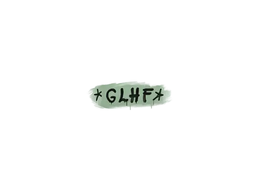 Sealed Graffiti | GLHF (Cash Green)