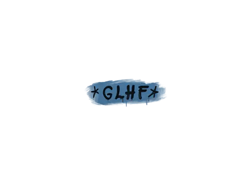 Sealed Graffiti | GLHF (Monarch Blue)