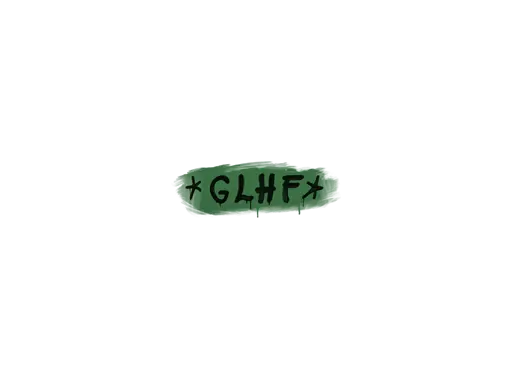 Sealed Graffiti | GLHF (Jungle Green)