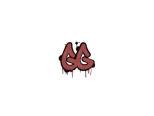 Sealed Graffiti | GGEZ (Blood Red)