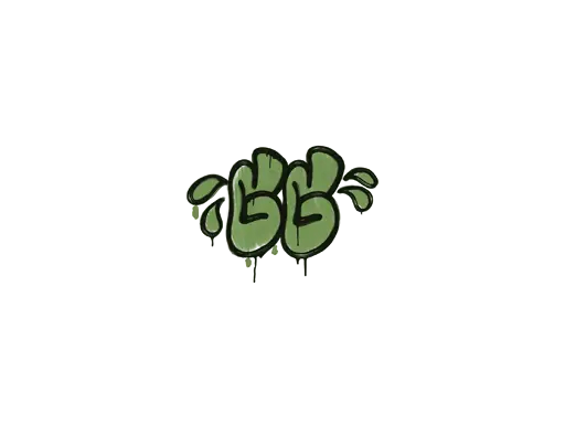 Sealed Graffiti | GGWP (Battle Green)