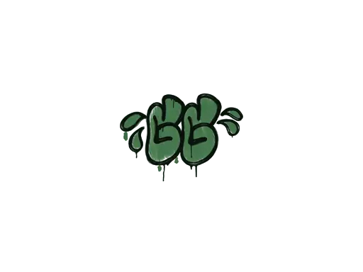 Sealed Graffiti | GGWP (Jungle Green)