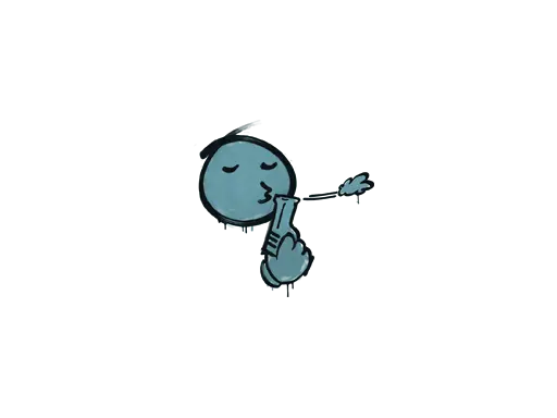 Sealed Graffiti | Quickdraw (Wire Blue)