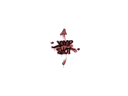 Sealed Graffiti | Jump Shot (Blood Red)