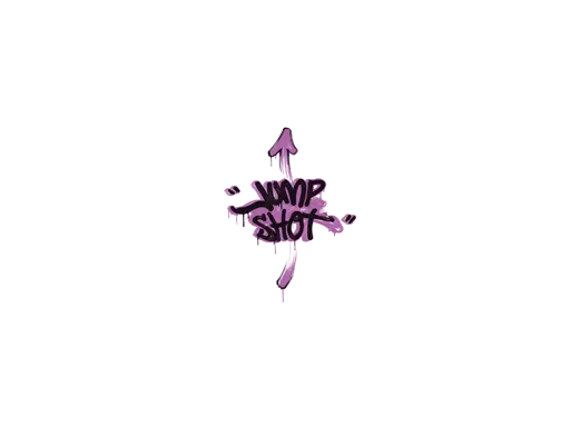Sealed Graffiti | Jump Shot (Bazooka Pink)