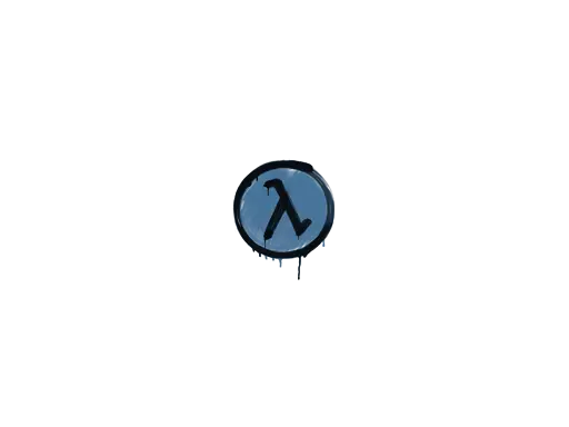 Sealed Graffiti | Lambda (Monarch Blue)