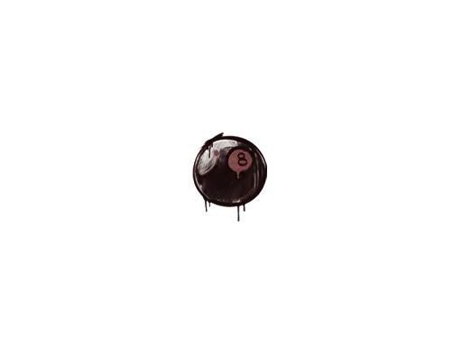 Sealed Graffiti | 8-Ball (Brick Red)