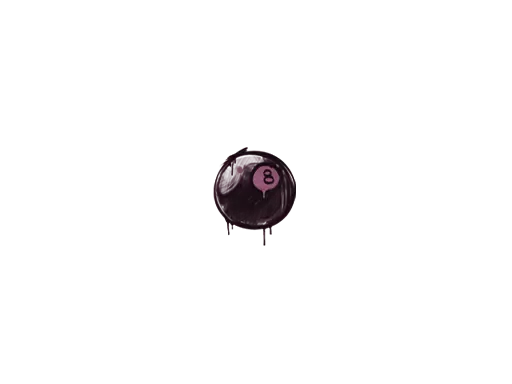 Sealed Graffiti | 8-Ball (Princess Pink)