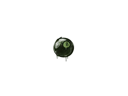 Sealed Graffiti | 8-Ball (Battle Green)
