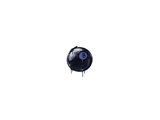 Sealed Graffiti | 8-Ball (SWAT Blue)