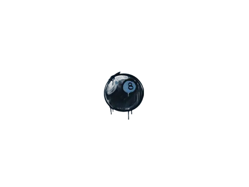 Sealed Graffiti | 8-Ball (Monarch Blue)