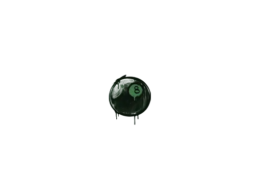 Sealed Graffiti | 8-Ball (Jungle Green)