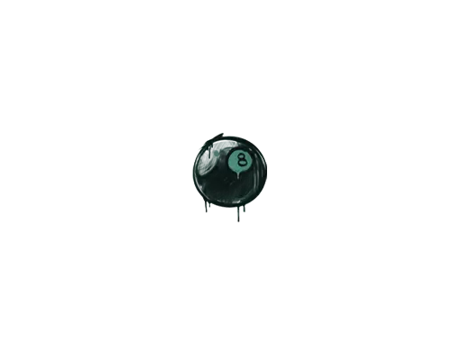 Sealed Graffiti | 8-Ball (Frog Green)
