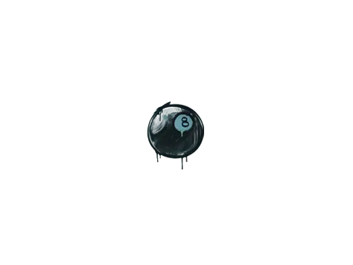 Sealed Graffiti | 8-Ball (Wire Blue)
