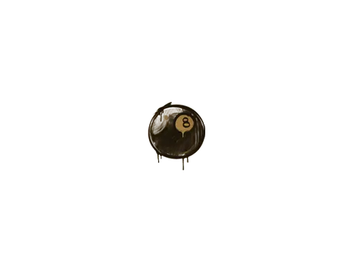 Sealed Graffiti | 8-Ball (Desert Amber)