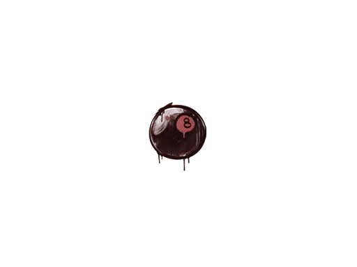 Sealed Graffiti | 8-Ball (Blood Red)